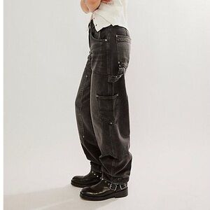 Free People Baggy Carpenter Jeans